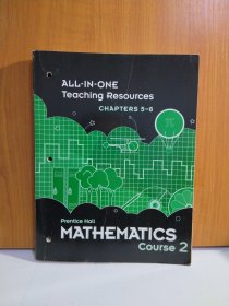 All-in-one Teaching Resources, Chapters 5-8, Prentice Hall mathematics Course 2 (Prentice Hall Mathematics, Course 2)【英文原版】