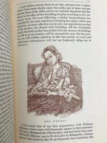 The Confessions of Jean-Jacques Rousseau 限量1500册画家签名本，本书编号1450 卢梭《忏悔录》 威廉·夏普版画插图 精装16开带书匣