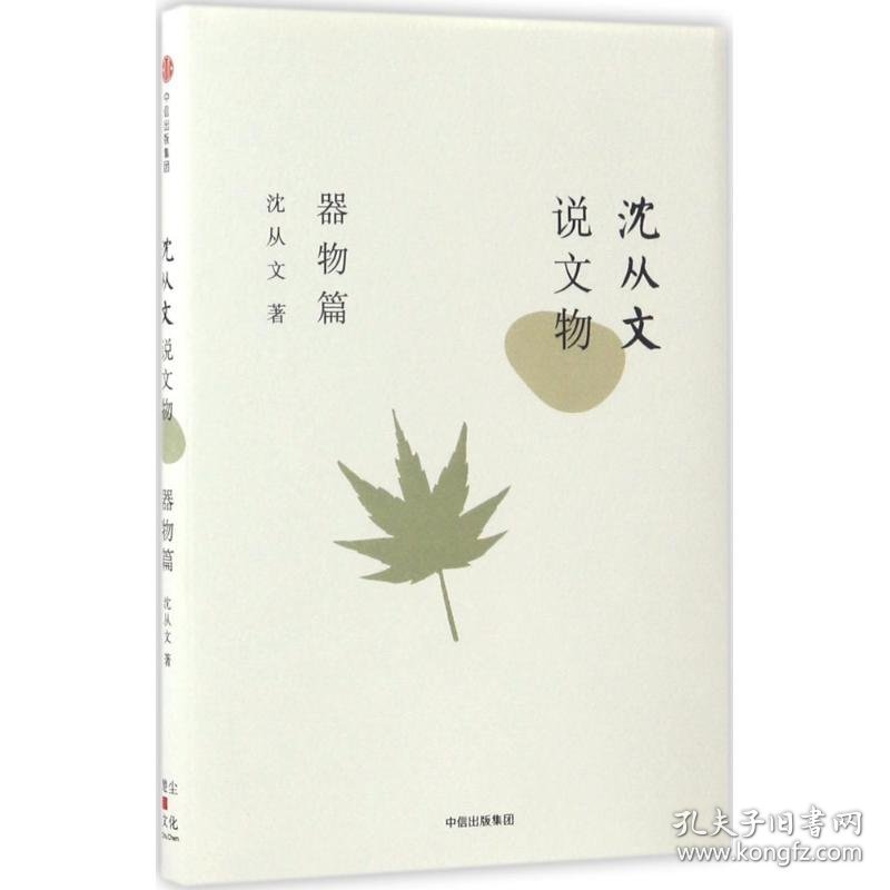 沈从文说文物 沈从文 9787508672144 中信出版社