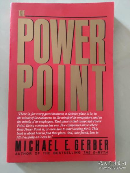 THE POWER POINT  <着力点，强点，关健点》16开