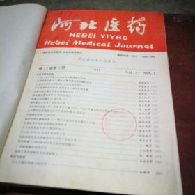 河北医药 双月刊 11册合订本（1995年第1-3、5-6期,1996年1-6期）