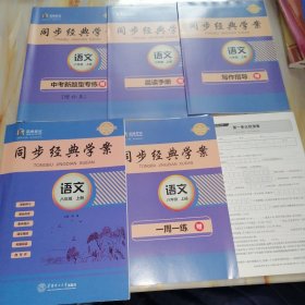 同步经典学案 语文八年级上册（含配套资料如图）