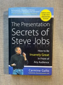 The Presentation Secrets of Steve Jobs: How to Be Insanely Great in Front of Any Audience 乔布斯的魔力演讲【英文版，精装无酸纸印刷】