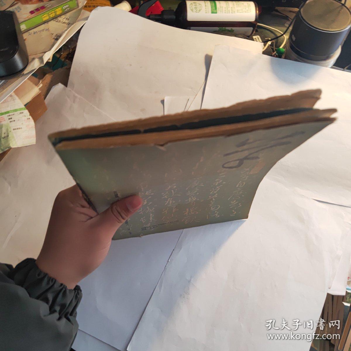 历代名家草书译丛——1怀素草书习字帖（旁注楷书） 2欧阳询李怀琳草书习字帖（两本合售）