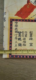 胶东区证书，复制品复制品