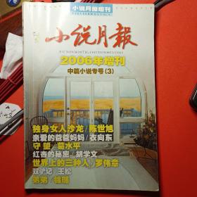 小说月报 2006年增刊 中篇小说专号（3）