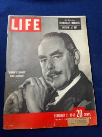 1949年2月美国生活杂志：特别报道《北平的太监：满清帝国最后的文物》詹姆斯．伯克撰文，美国总统杜鲁门内阁组成