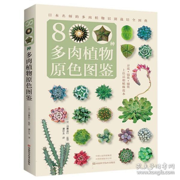 800种多肉植物原色图鉴