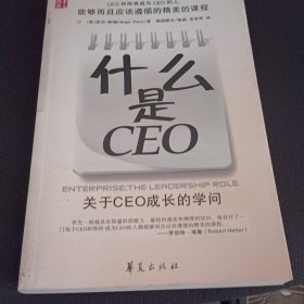 什么是CEO：关于CEO成长的学问