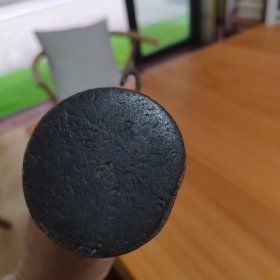 大几十年的北方民俗用品：纺麻绳用的木质拨椤锤