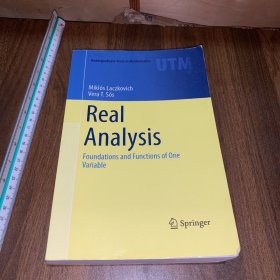 Real Analysis Foundations and Functions of One Variable 真实分析 一个变量的基础和函数