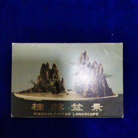 桂林盆景明信片（全套12张全）