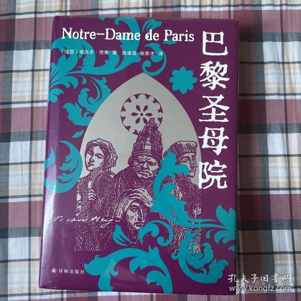 巴黎圣母院（雨果精选集）翻译家施康强、张新木译本，精选内文插图，附赠雨果作品海报和藏书票