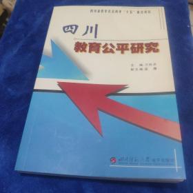 四川教育公平研究            【没光盘，看图下单，免争议】2架2排