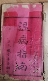 清刻本 溫病指南 上下卷全