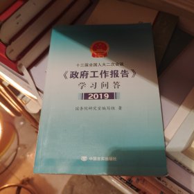 十三届全国人大二次会议政府工作报告学习问答 2019