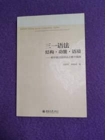 三一语法：结构·功能·语境——初中级汉语语法点教学指南