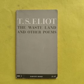 THE WASTE LAND AND OTHER POEMS 艾略特 荒原
