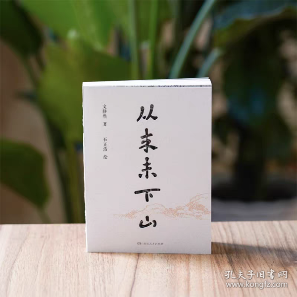 从来未下山 文静然著在美食中感悟人生智慧精美装帧水墨插画人间烟火（ 正版全新可开发票）