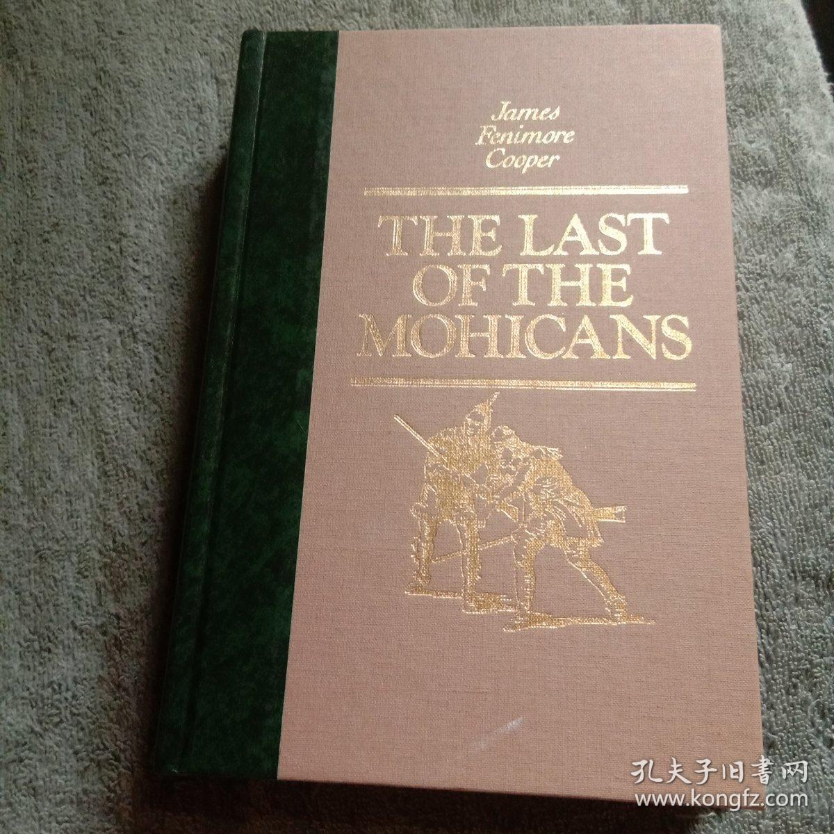 The Last of the Mohicans 《最后的莫西干人》james fenimore cooper 库珀 Reader's Digest 插图 布面 精装版 16开本 品好
