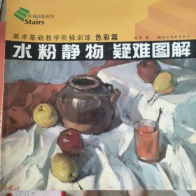 水粉静物 难画物体图解