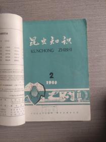 昆虫知识1980年1~6期合订本（中间缺第3期）（双月刊）