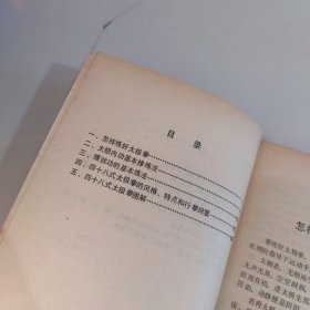 陈式太极拳精选