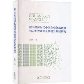 数字经济时代中国企业创新网络权力配置效率及其提升路径研究