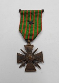 法国一战战争十字（1914-1918带法棍和团级嘉奖）