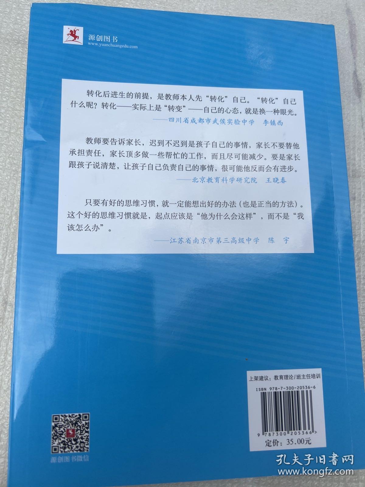 感谢那些“折磨”我的学生：教师如何应对问题学生