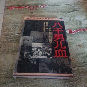 中日常德会战纪实《八千男儿血》单本 精装本