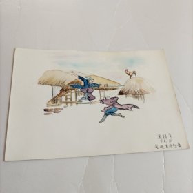 李梓良手繪歷史課本教學(xué)掛圖：聞雞起舞