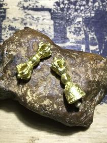 精美藏式法器一对一铃一杵！
