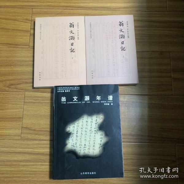 翁文灏日记（全二册）--中国近代人物日记丛书