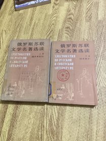 俄罗斯苏联文学名著选读上下