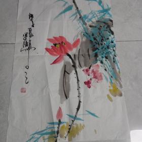 临沭著名画家孙运强先生花鸟一幅