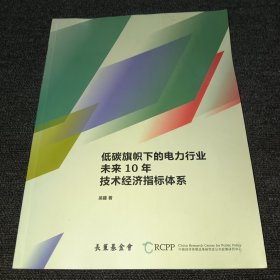 低碳旗帜下的电力行业未来10年技术经济指标体系