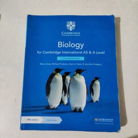 Cambridge International AS and A Level Biology Coursebook with Digital Access (2 Years) 英文原版 剑桥大学国际学生 入学考试课程教材 A-Level 生物