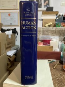 【英文原版】【精装】【非偏包邮&下单后联系改价后再付款】《人的行为》（学者版）Human Action Scholars Edition