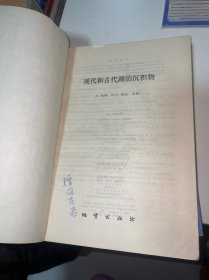 现代和古代湖泊沉积物（首页有字迹）