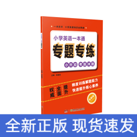 小学英语一本通专题专练