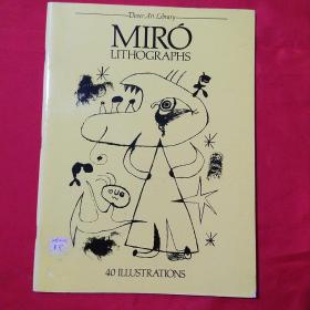 Miro Lithographs (Dover Art Library)
