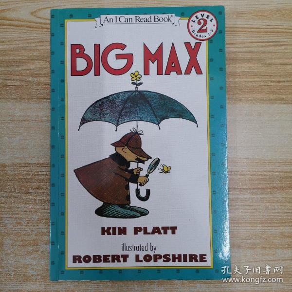 英文原版 Big Max (I Can Read, Level 2)