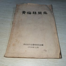 黄梅县简志