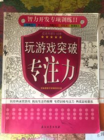 智力开发专项训练2：玩游戏突破专注力（适读年龄5-12岁）