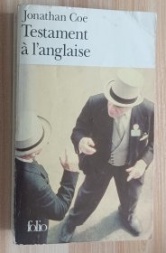 法文书 Testament à l'anglaise de Jonathan Coe (Auteur), Jean Pavans (Traduction)