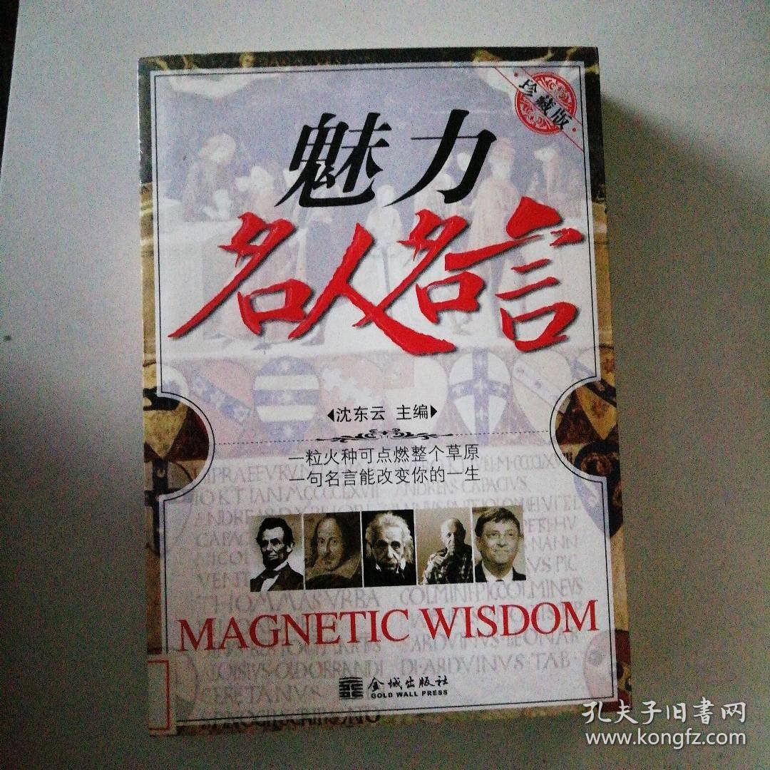 魅力名人名言沈东云 著