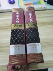 中华大典·工业典·纺织与服装工业分典 一 二 （精装）（全2册）第一册有水印如图