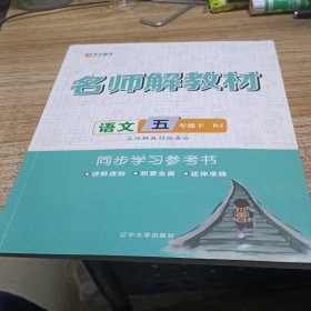 名师解教材. 小学五年级 语文 下