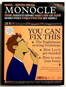 MONOCLE NOVEMBER 单片眼镜 杂志 2019年11月总第128期 现货速发